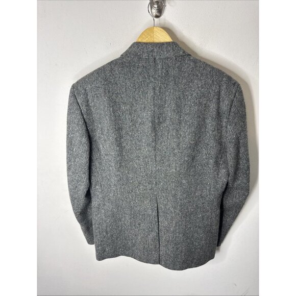 Magee Donegal Tweed Blazer 42R Men’s Gray Green Wool Sport Coat Ireland - Picture 4 of 10